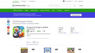Club Penguin Island App Review - Common Sense Media