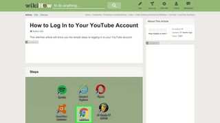 How to Log In to Your YouTube Account: 6 Steps (with Pictures)