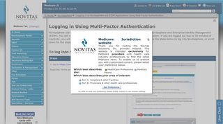 Logging in to Novitasphere and EIDM Applications Using Multi-Factor ...