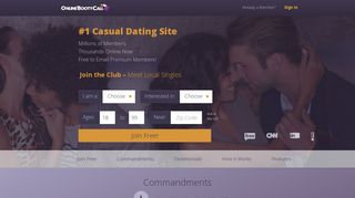 OnlineBootyCall - Casual Dating and Booty Call Fun For Singles ...