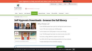 Self Hypnosis Downloads - browse the full library