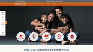 ICICI Lombard General Insurance in India: Health, Car, Two Wheeler ...