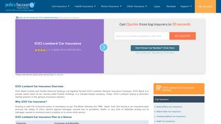 ICICI Lombard Car Insurance - ICICI Car Insurance | Renewal