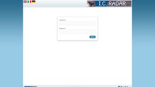 ICRadar.NET - Login