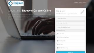 Welcome to Endeavor Careers Online