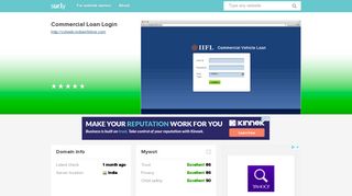 cvlweb.indiainfoline.com - Commercial Loan Login - Cvlweb ... - Sur.ly