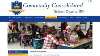 Community Consolidated School District 180 - Illuminate Home ...