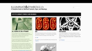 List of Illuminati Symbols and Meanings | Illuminati Symbols