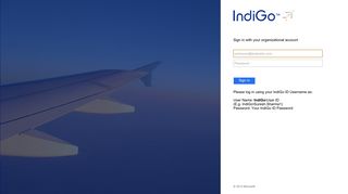 Sign In - IndiGo