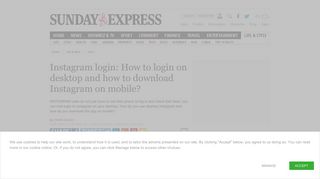Instagram login: How to login on desktop and how to download ...