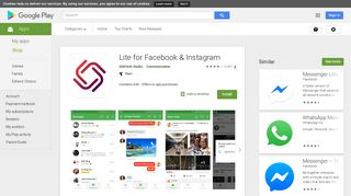 Lite for Facebook & Instagram - Apps on Google Play