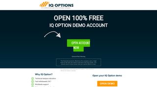 IQ OPTIONS – Start trading