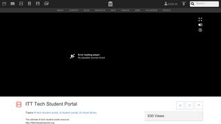 ITT Tech Student Portal : Free Download, Borrow, and Streaming ...