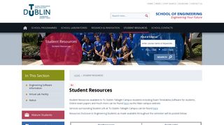 Student Resources - Engineering IT Tallaght