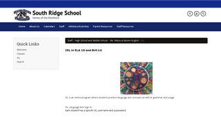 IXL - Ms. Rebecca Moore-English - South Ridge School