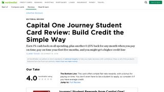 Capital One Journey Student Card Review: Build Credit the Simple ...