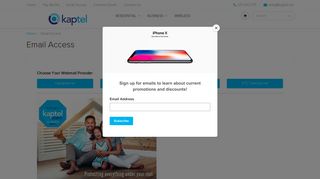 Email Access – Kaptel