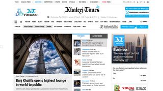 Khaleej Times - Dubai News, UAE News, Gulf, News, Latest news ...