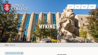 MyKing's | King's College