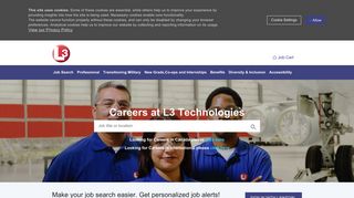 Careers at L3 Technologies | L3 Technologies jobs
