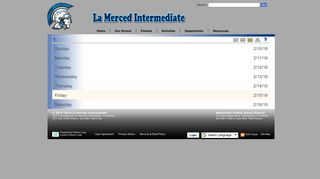 Homepage - La Merced Intermediate - School Loop