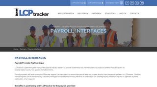 LCPtracker - Labor Compliance Software - Payroll Interfaces