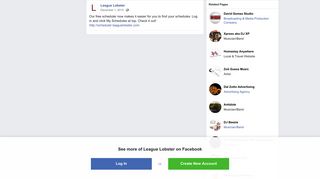 League Lobster - Our free scheduler now makes it easier... | Facebook