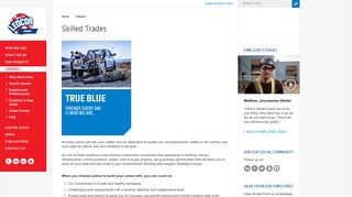 Skilled Trades | Our True Blue team | Ledcor Group