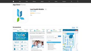 Lee Health Mobile on the App Store - iTunes - Apple