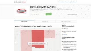 LigTel Communications | Internet Service Provider | BroadbandNow.com