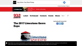 The 2017 Limestone Genre Expo - Country 93.5