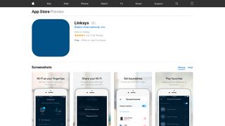 Linksys on the App Store - iTunes - Apple