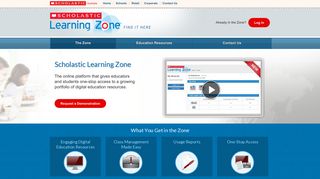 Scholastic Learning Zone | Scholastic