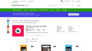 live.ly - live video streaming App Review - Common Sense Media