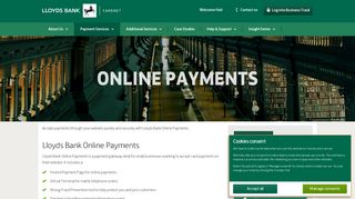 Online Payments | Merchant Services | Lloyds Bank Cardnet