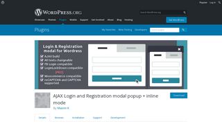 AJAX Login and Registration modal popup + inline mode | WordPress ...