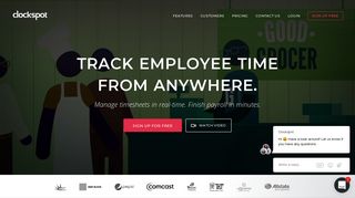Clockspot: Online Time Clock & Employee Timesheet Software