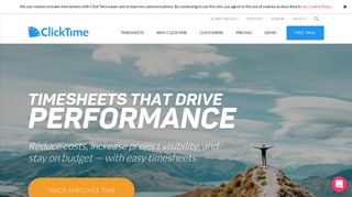 ClickTime: Easy Online Timesheets