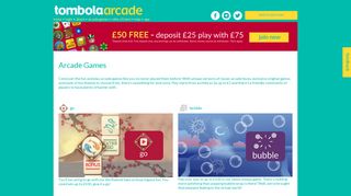 Play Arcade Games Online | tombola arcade