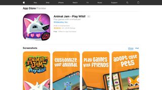 Animal Jam - Play Wild! on the App Store - iTunes - Apple