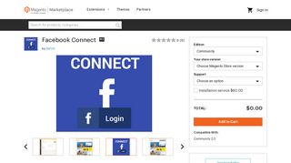 Facebook Connect - Magento Marketplace