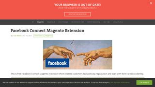 Facebook Connect Magento Extension • Inchoo