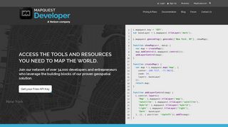 MapQuest Developer Network | Mapping, Geocoding, Routes, Traffic ...