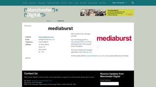 mediaburst | Manchester Digital