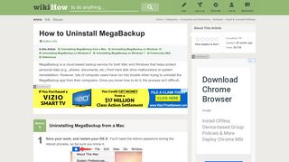 4 Ways to Uninstall MegaBackup - wikiHow