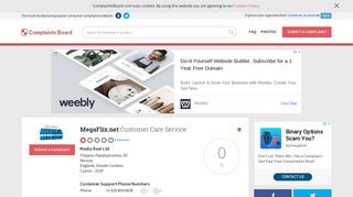 MegaFlix.net Customer Service, Complaints and Reviews