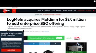 LogMeIn acquires Meldium for $15 million to add enterprise SSO ...