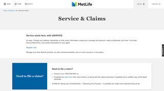 Life Insurance Service & Claims | MetLife