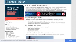 How To Reset Your Router - SetupRouter
