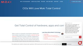 Moki Total Control For CIOs | Moki